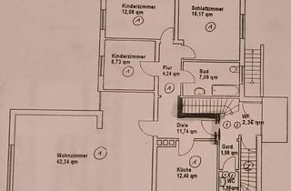 Wohnung mieten in Dorfstraße 18, 24247 Mielkendorf, Helle 116 m² Wohnung mit Balkon/Hochterasse in Mielkendorf
