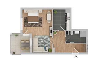 Wohnung mieten in Bernatzstraße 16, 67346 Speyer, Geschmackvoll möblierte 1-Zimmer-Wohnung in Speyer