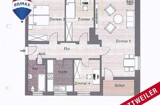 Wohnung mieten in 66564 Ottweiler, Mietwohnungen in Ottweiler 4 ZKB