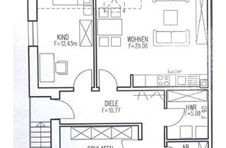 Wohnung mieten in Wasserburg 18 c, 59399 Olfen, Attraktive 3-Zimmer Dachgeschosswohnung in Olfen mit Balkon