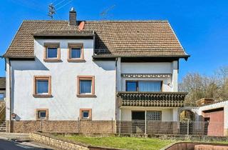 Haus kaufen in 66916 Dunzweiler, Freistehendes und großzügiges Ein-/Zweifamilienhaus mit großem Garten und Garage in Dunzweiler