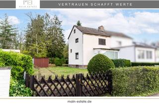 Doppelhaushälfte kaufen in 63263 Neu-Isenburg, Sanierungsbedürftige Doppelhaushälfte mit weitläufigem Garten und Ausbaupotenzial