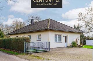 Haus kaufen in 18249 Penzin, Solider Bungalow: 4 Zi. auf einer Ebene + ca. 60 m² Ausbaureserve