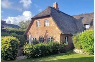 Haus kaufen in 25813 Husum, TOPZUSTAND Bj 2003: Exklusive Haushälfte unter Reet in reizvoller Lage mit direktem Blick zum Deich!