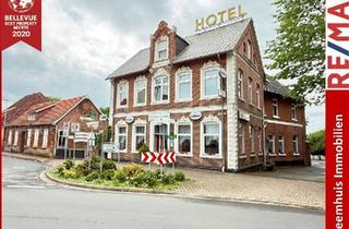 Haus kaufen in 26831 Bunde, * Ehemaliges Hotel mit Anbau* TOP Lage * 18 Zimmer mit Bad * 3 Wohnungen * gute Infrastruktur *