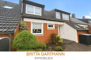 Haus kaufen in 26725 Wolthusen, Einziehen & Wohlfühlen: Modernisiertes Reihenmittelhaus mit pflegeleichtem Garten