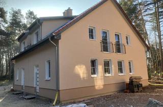 Haus mieten in Prenzlauer Chaussee 256a, 16348 Wandlitz, Provisionsfrei: Erstbezug, Doppelhaushäfte in Wandlitz zu vermieten