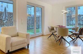 Immobilie mieten in 81541 München, Modern möblierte 4-Zimmer-Wohnung mit Terrasse und Garten
