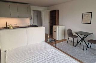 Immobilie mieten in Alte Allee 68, 81245 München, Erstbezug nach Sanierung: Möbliertes Studioapartment mit großer Terrasse in bester Lage