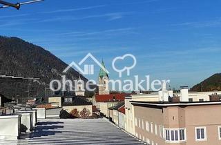 Wohnung kaufen in 83435 Bad Reichenhall, Individuelle, helle 3-Zimmer-Altbau-Wohnung mit großer Dachterrasse in Bad Reichenhall
