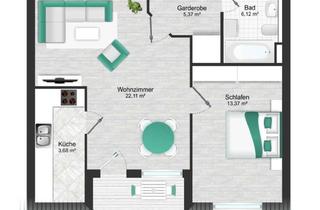 Wohnung kaufen in Gottfried-Keller-Weg, 74613 Öhringen, Top Lage * 2,5 Zimmerwohnung * mit Aussicht Richtung Golberg