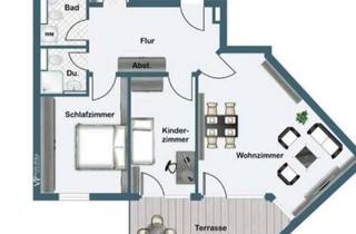 Wohnung mieten in 85774 Unterföhring, In Unterföhring: Gepflegte helle Wohnung mit drei Zimmern und Balkon