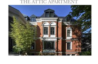 Wohnung mieten in Maienstraße, 10787 Schöneberg, 5-Zimmer-Dachgeschoss - Kamin , Klimaanlage , EBK , Terrasse , in Denkmal Villa