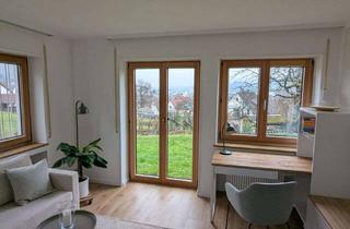 Wohnung mieten in Diepoldweg, 70329 Hedelfingen, Möblierte 2,5-Zimmer Wohnung in Stuttgart-Hedelfingen mit eigenem Gartenanteil & Aussichtslage