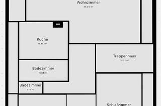 Wohnung mieten in 55270 Klein-Winternheim, Nachmieter für Moderne 4-Zimmer-Dachgeschosswohnung mit großem Sonnenbalkon und Feldblick gesucht!