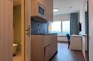 Wohnung mieten in Lehrter Strasse 24b, 10557 Tiergarten, Fritz Tower - Möbliertes Studio im 12. OG mit Concierge und Gym