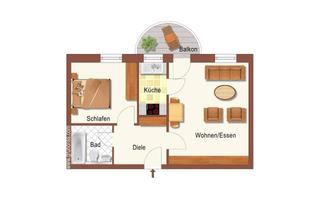 Wohnung mieten in Industriestraße 5c, 86637 Wertingen, Erstbezug nach Modernisierung: 2-Zi.-Wohnung im Zentrum von Wertingen