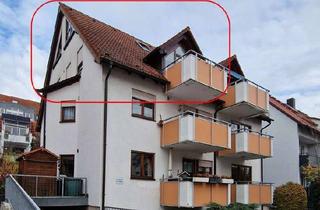 Wohnung mieten in 71642 Ludwigsburg, Wohnen am Favoritepark: Helle, klimatisierte 3-Zimmer-Maisonette mit Südbalkon in LB-Hoheneck