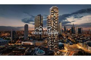 Wohnung mieten in 60327 Frankfurt, Luxuriöse 4 Zimmer Wohnung im Grand Tower Deutschlands höchstem Wohnturm