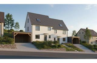 Haus kaufen in 71120 Grafenau, Exklusive Neubau-DHH (KfW-G) mit Garten & PV – 15 Min. nach Böblingen