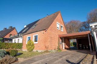 Doppelhaushälfte kaufen in 24340 Eckernförde, Charmante Doppelhaushälfte in ruhiger Lage von Eckernförde-Süd in Ostseenähe