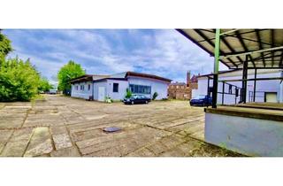 Gewerbeimmobilie kaufen in 14943 Luckenwalde, Gewerbefläche in Luckenwalde mit Hallen & Gebäuden, für Produktion, Handwerk, Logistik & Vermietung!