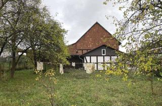 Grundstück zu kaufen in 38729 Hahausen, 1.228 m² Baugrundstück - Scheune - 2 Garagen