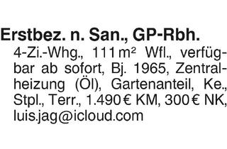 Wohnung mieten in 73098 Rechberghausen, Erstbez. n. San., GP-Rbh.
