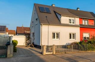 Doppelhaushälfte kaufen in 76149 Karlsruhe, Modernisierte Doppelhaushälfte für die kleine Familie