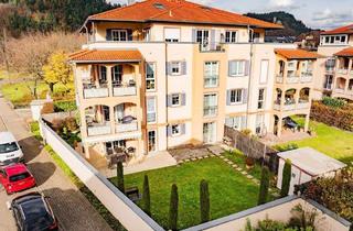 Wohnung kaufen in 79183 Waldkirch, Waldkirch - Mediterrane 4-Zimmer-Erdgeschoss-Wohnung mit Garten in beliebter Lage von Waldkirch