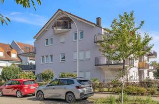 Wohnung kaufen in 76149 Karlsruhe, Karlsruhe / Neureut - Tolle Studio-Wohnung mit Balkon und mit TG-Stellplatz