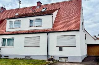 Doppelhaushälfte kaufen in 86609 Donauwörth, Donauwörth - Doppelhaushälfte mit zwei Wohneinheiten