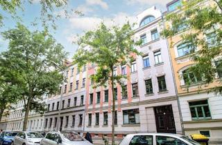 Wohnung kaufen in 04229 Leipzig, Leipzig - Vermietete 4 Zimmer mit 2 Bädern, Balkon und Terrasse in familienfreundlicher Lage - Schleußig