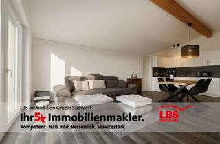 Wohnung kaufen in 55595 Roxheim, Lichtdurchflutete Dachgeschossperle – modernes Wohnen über den Dächern von Roxheim