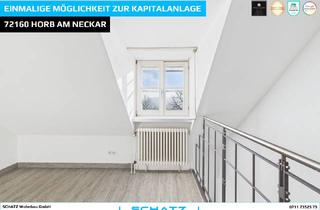 Wohnung kaufen in 72160 Horb, Einmalige Möglichkeit: Modern ausgestattete Studio-Maisonettes mit Balkon im Naturpark