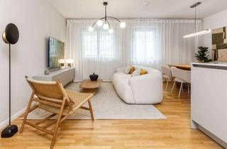 Wohnung kaufen in Kurfürstenstraße 42, 10785 Tiergarten, Stilvoll möblierte 3-Zimmer-Wohnung (90 m²) mit Balkon und voll ausgestatteter Einbauküche