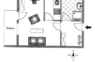 Wohnung mieten in 83059 Kolbermoor, Komplett ausgestattete, neu renovierte 1-Zimmer-Wohnung mit Westbalkon – ab 01.01.
