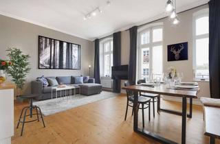 Wohnung mieten in Strelitzer Straße, 10115 Mitte, Schöne 3-Zimmer Wohnung, komplett hochwertig möbliert in Berlin Mitte verfügbar ab 15.10.2024