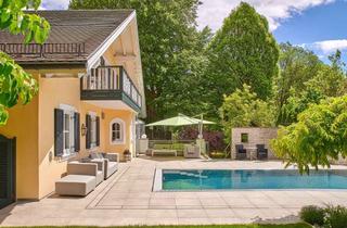 Villa kaufen in 82340 Feldafing, Klassische Landhaus-Villa mit Einliegerwohnung, Pool und stimmungsvollem Gartenidyll