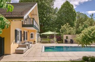 Villa kaufen in 82340 Feldafing, Klassische Landhaus-Villa mit Einliegerwohnung, Pool und stimmungsvollem Gartenidyll