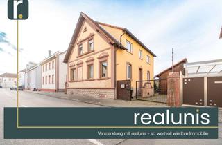 Einfamilienhaus kaufen in 67105 Schifferstadt, Altbaucharme trifft Zukunftspotenzial – Großzügiges Einfamilienhaus in zentraler Lage von Schifferst