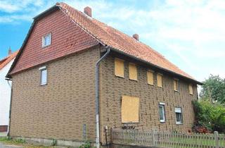Bauernhaus kaufen in 37154 Northeim, Brandschadenobjekt zum Wiederaufbau: Bauernhaus mit Backhaus und Garage in Northeim Edesheim