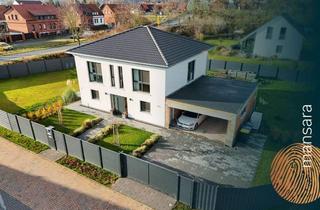 Villa kaufen in 39345 Bülstringen, Stilvolle Neubau-Stadtvilla von 2024 – hochwertig ausgestattet, smart vernetzt, bezugsfertig!