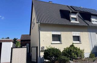 Doppelhaushälfte kaufen in 76770 Hatzenbühl, Doppelhaushälfte mit Garage, Garten und Scheune!