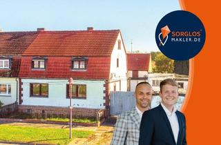 Doppelhaushälfte kaufen in 39164 Groß Rodensleben, Sanierungschance auf großem Grundstück – Doppelhaushälfte für neue Wohnträume in Groß Rodensleben