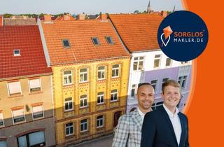 Mehrfamilienhaus kaufen in 39418 Staßfurt, Zentrales Mehrfamilienhaus mit attraktiven Wohneinheiten und Entwicklungspotenzial in Staßfurt