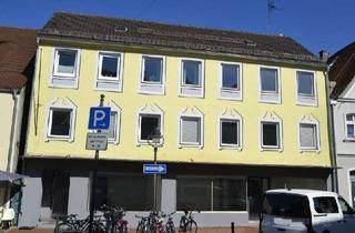 Anlageobjekt in 86633 Neuburg, Wohn- und Geschäftshaus, top Innenstadtlage, 4 WE, 1 Gewerbe