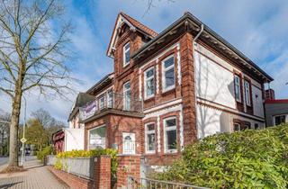 Villa kaufen in 21614 Buxtehude, Elegante Altbauvilla in zentraler Lage! Wohnen und arbeiten verbinden!