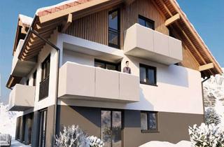 Wohnung kaufen in 83229 Aschau, Sie suchen Komfort-Ruhe-Ausblick von zwei Balkonen! Helle Dachgeschosswohnung im Neubau