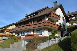 Wohnung kaufen in 72270 Baiersbronn, Gepflegte Studiowohnung mit großem Süd-Balkon und Ausblick